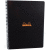 Kollegblock Elastikbook A4 90g/qm 80 Blatt mikroperforiert kariert schwarz