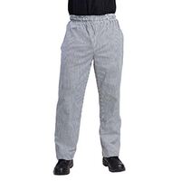 Whites Vegas Chefs Trousers - Black & White Check - Commercial Laundering - XL