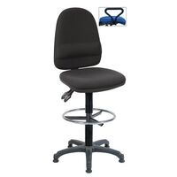 High back draughter chair