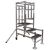 TELE-POD - folding telescopic podium steps - 3 to 4 tread