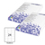 Etichette adesive - in carta - permanenti - 70 x 36 mm - 24 et/fg - 100 fogli - bianco - Starline