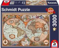 Schmidt Ókori világ térkép, 3000 db-os kirakós (58328, 18501-182)