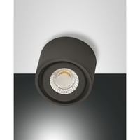 LED Spot ANZIO, 1x 6W, 3000K, 540lm, IP20, anthrazit