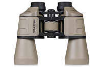 Falcon 10x50mm Field Binoculars with Universal Tripod Mount - Sand