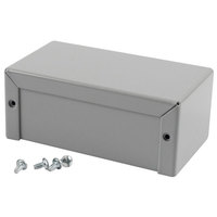 Hammond 1411G Utility Metal Case 102x56x41mm Aluminium Grey