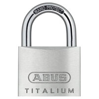 ABUS 56365 64TI/45mm TITALIUM™ Padlock Carded
