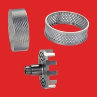 Accessories for variable speed rotor mill PULVERISETTE 14 <i>classic line</i> Type Sieve ring square perforation 6 mm