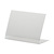 Support de table / support de carte de menu / support de menu en PVC rigide | 0,4 mm transparent antireflet A6 paysage 65 mm