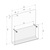 Leaflet Holder / Leaflet Dispenser / Leaflet Hanger "Flexxible" in portrait format, for wall-mounting | A5