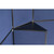 Bi-Office Showboard Exhibition System, Blue/Grey Loop Nylon, 7 Plastic Framed Panels, 90 x60 cm each Detail View