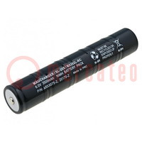Re-battery: Ni-MH; 6V; 3500mAh; Ø33x180mm; Cells quantity: 5