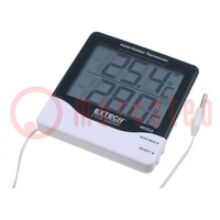 Meter: temperatuur; digitaal; LCD; Nauwk: ±1°C; Resolutie: 0,1°C