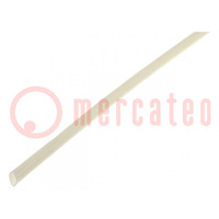 Insulating tube; fiberglass; -25÷155°C; Øint: 3.5mm; 5kV/mm; reel