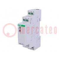 Relay: installation; bistable,impulse; SPDT; 16A; -25÷50°C; IP20