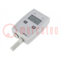 Logger; for wall mounting; IP41,IP65; Temp: -20÷70°C; 77x111x32mm