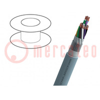 Wire; MOTIONLINE® ADVANCED; 3x0.34mm2; PVC; grey; 300V