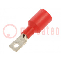 Tip: ring tube; M5; Ø: 5.3mm; 16mm2; crimped; for cable; insulated
