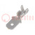 Terminal: flat; 4.8mm; 0.5mm; male; 0.3÷0.8mm2; crimped; for cable