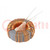 Inductor: wire; THT; 15mH; 5A; 54mΩ; 230VAC; 21x12mm; -20÷50%; 10kHz