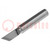 Tip; knife; 5mm; for soldering iron,for soldering station