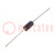 Diode: TVS; 1.5kW; 43V; 25.3A; unidirectional; Ø9,52x5,21mm