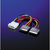 ROLINE Câble d'alimentation en Y 4 pôles disque dur / 2 x SATA, 0,12 m