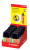 Textmarker STABILO® Big BOSS Box. Kappenmodell, nachfüllbar, Farbe des Schaftes: in Schreibfarbe, Farbe: gelb, blau, grün, orange. Ausführung des Inhalts mit Packung: Box aus tr...