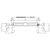 Skizze zu MACO Sprossenband für Sprossenrahmen, links, Kunststoff dunkelbraun (11155)