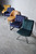 Sessel Milaria Samtstoff; 59x74x79 cm (BxTxH); Sitz tannengrün, Gestell schwarz