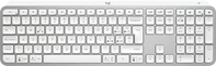 Logitech MX Keys S toetsenbord RF-draadloos + Bluetooth QWERTY Italiaans Aluminium, Wit