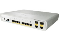 Cisco Catalyst C3560C-8PC-S, Refurbished Géré L2 Fast Ethernet (10/100) Connexion Ethernet, supportant l'alimentation via ce port (PoE) Blanc