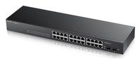 Zyxel GS1900-24 Gestionado L2 Gigabit Ethernet (10/100/1000) Negro