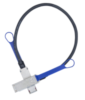 Mellanox Technologies LinkX InfiniBand/fibre optic cable 1,5 M QSFP Kék