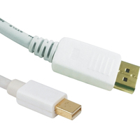 M-Cab 7003604 kabel DisplayPort 1 m Mini DisplayPort Biały