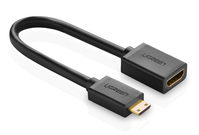 Ugreen 20137 HDMI-Kabel Mini-HDMI Schwarz, Gold