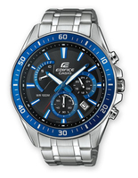 Casio EFR-552D-1A2VUEF zegarek Zegarek na rękę Męski Kwarc Niebieski, Stal nierdzewna