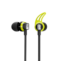 Sennheiser CX Sport Auriculares Dentro de oído Negro, Amarillo