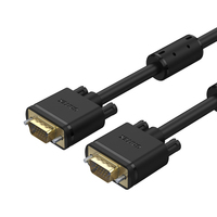 UNITEK Y-C511G kabel VGA 1 m VGA (D-Sub) Czarny