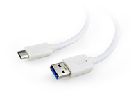 Gembird CCP-USB3-AMCM-6-W USB kábel 1,8 M USB 3.2 Gen 1 (3.1 Gen 1) USB A USB C Fehér