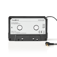 Nedis ACON2200BK audiocassetteadapter Zwart