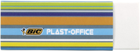 BIC Plast-Office vlakgum Kunststof 20 stuk(s)