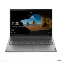 Lenovo ThinkBook 15 Laptop 39,6 cm (15.6") Full HD AMD Ryzen™ 5 4500U 8 GB DDR4-SDRAM 512 GB SSD Wi-Fi 6 (802.11ax) Windows 10 Home Szary