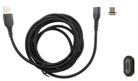 Brodit 945015 USB cable 2 m USB 2.0 USB A Micro-USB B Black