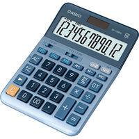 Casio DF-120EM calculadora Escritorio Pantalla de calculadora Azul