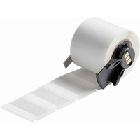 Brady PTL-104-427 étiquette à imprimer Transparent, Blanc Imprimante d'étiquette adhésive