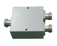 Ventev RMFLT-2-M3-NJ-PR cable splitter/combiner Silver