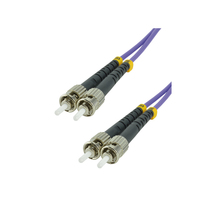 MCL FJOM4/STST-3M câble de fibre optique ST OM4 Violet