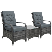 Outsunny 841-143V01GY outdoor furniture set Grey