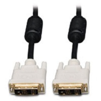 Ergotron DVI Dual-Link Monitor Cable cable DVI 3 m DVI-D Negro, Blanco