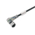 Weidmüller SAIL-M12BW-4-2L3.0V signal cable 3 m Black, Transparent